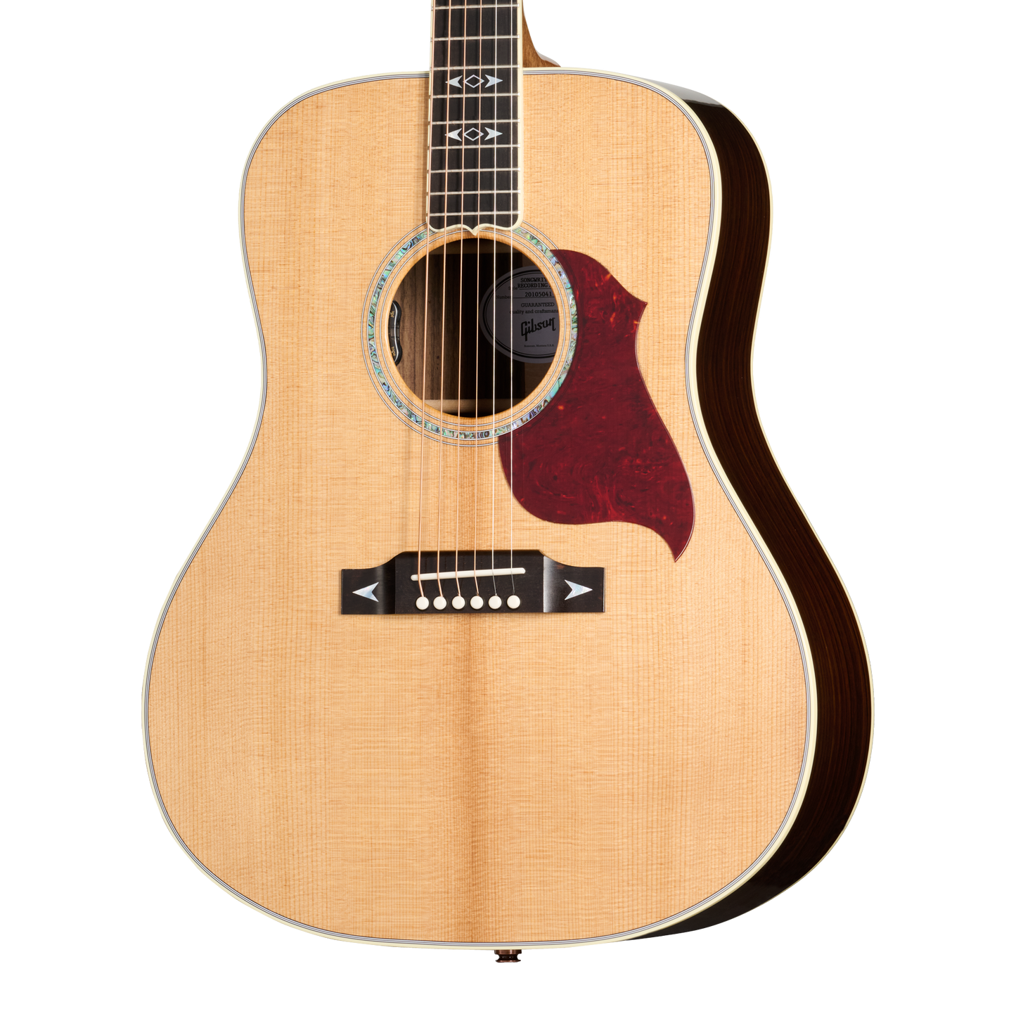 Gibson Songwriter Recording Artist, Antique Natural Acoustic Guitar Gibson