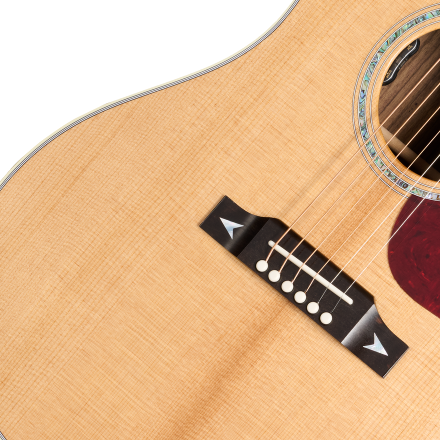 Gibson Songwriter Recording Artist, Antique Natural Acoustic Guitar Gibson