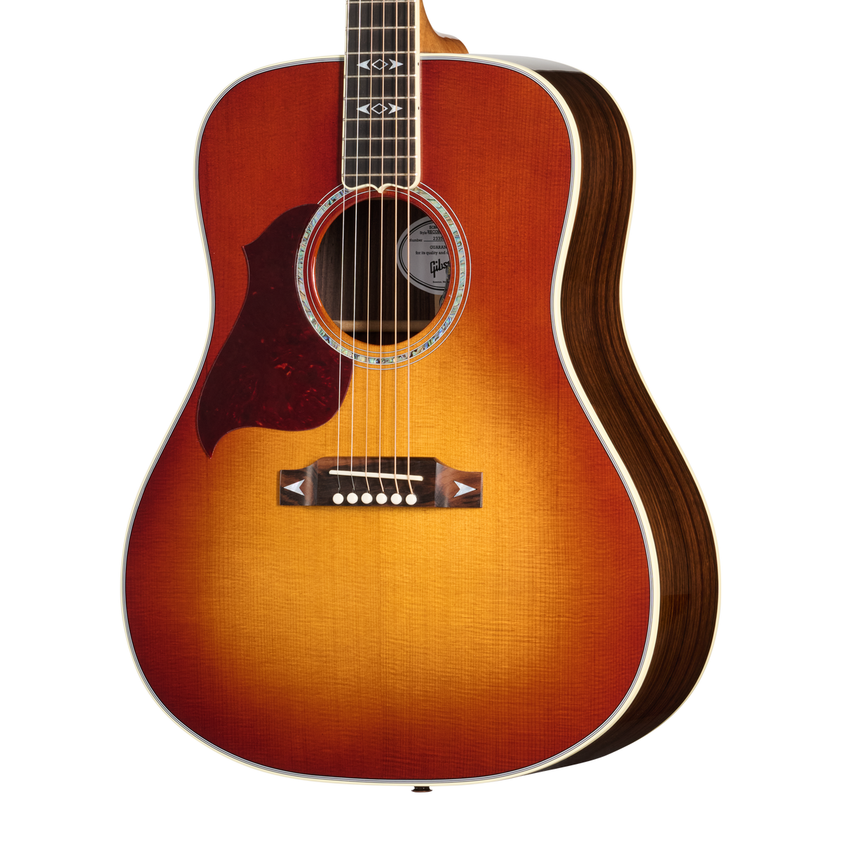 Gibson Songwriter Recording Artist with HiFi DNA, Left-Handed, Rosewood Burst Acoustic Guitar Gibson
