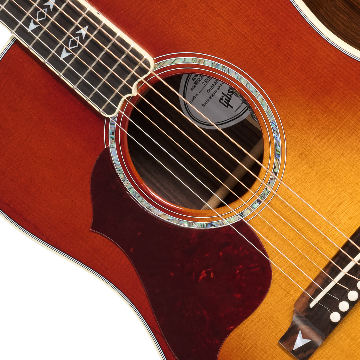Gibson Songwriter Recording Artist with HiFi DNA, Left-Handed, Rosewood Burst Acoustic Guitar Gibson