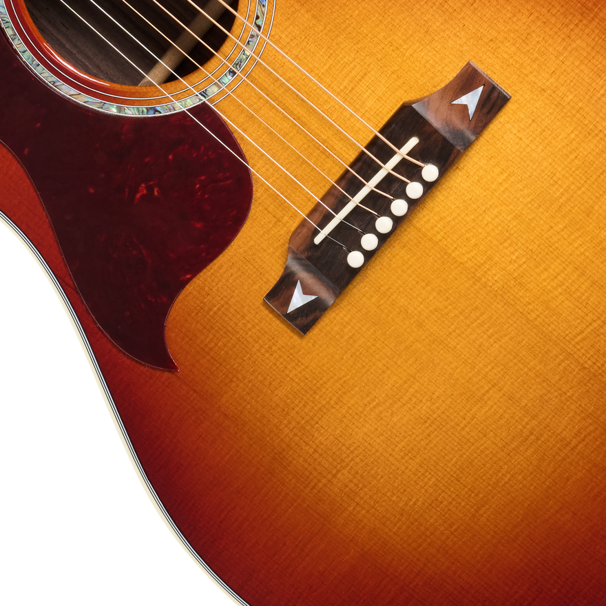 Gibson Songwriter Recording Artist with HiFi DNA, Left-Handed, Rosewood Burst Acoustic Guitar Gibson