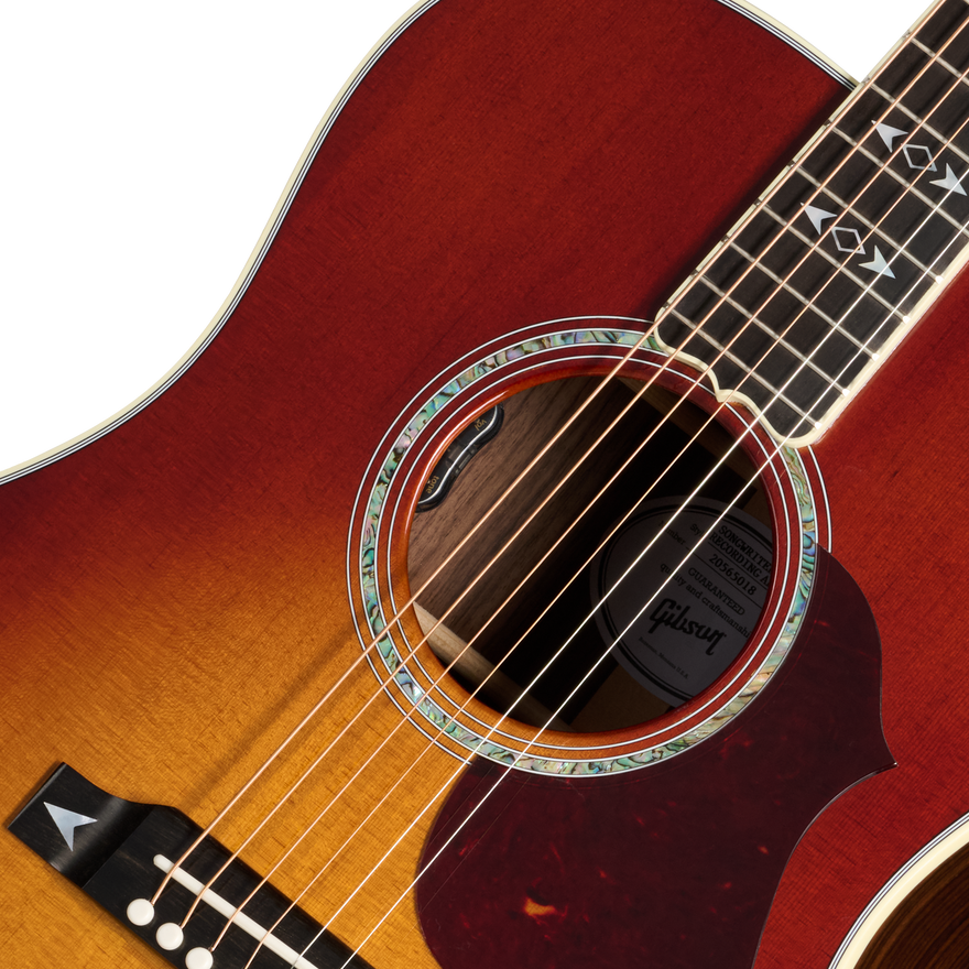 Gibson Songwriter Recording Artist, Rosewood Burst Acoustic Guitar Gibson