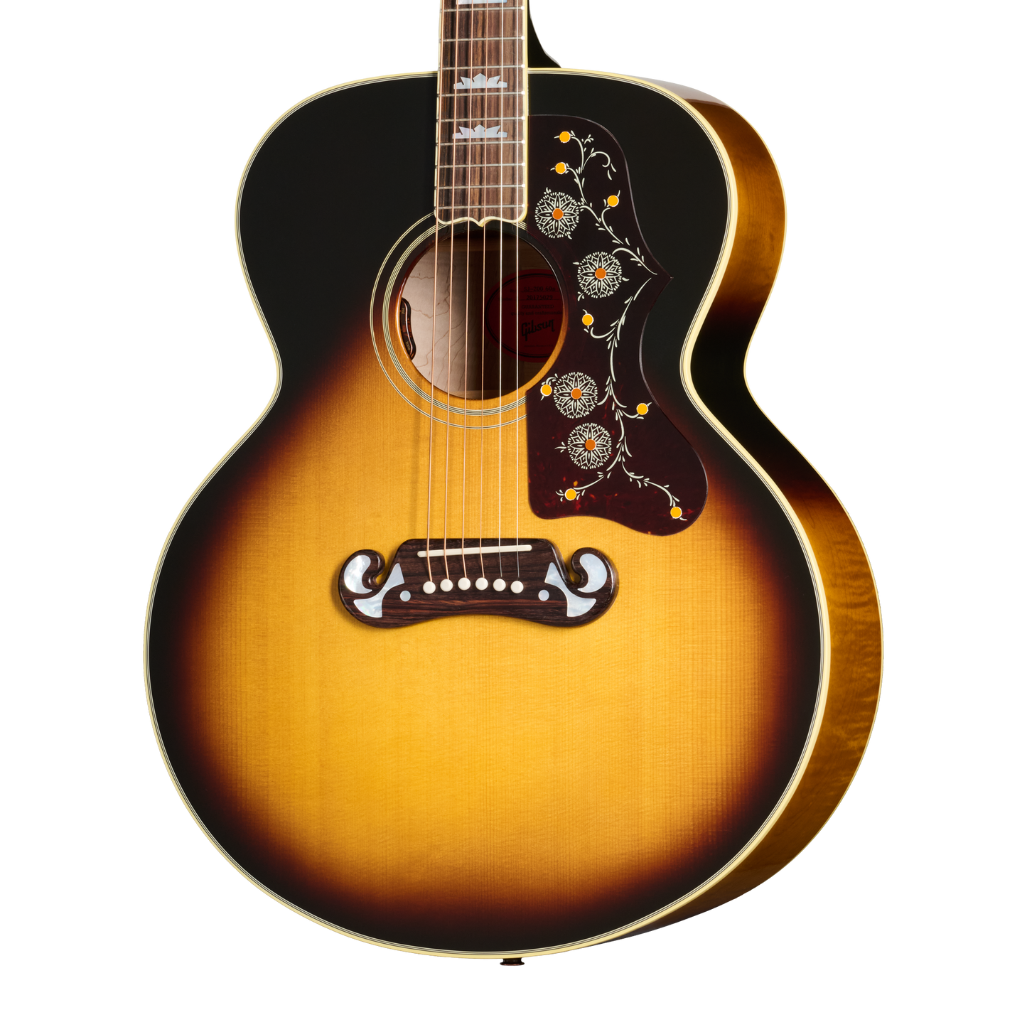 Gibson SJ-200 60s Original, Vintage Sunburst Acoustic Guitar Gibson