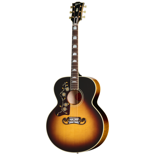 Gibson SJ-200 Original with HiFi DNA, Left-Handed, Vintage Sunburst Acoustic Guitar Gibson