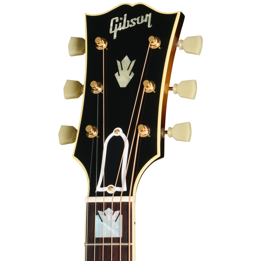 Gibson SJ-200 Original, Left-Handed, Vintage Sunburst Acoustic Guitar Gibson