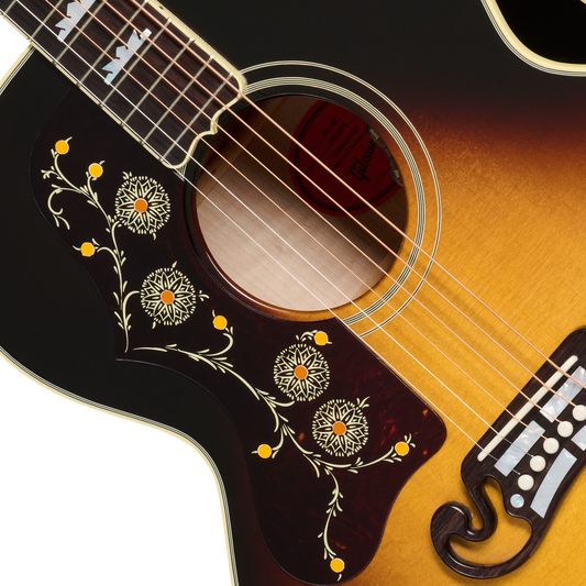 Gibson SJ-200 Original with HiFi DNA, Left-Handed, Vintage Sunburst Acoustic Guitar Gibson