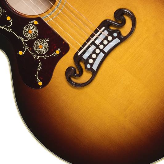 Gibson SJ-200 Original with HiFi DNA, Left-Handed, Vintage Sunburst Acoustic Guitar Gibson