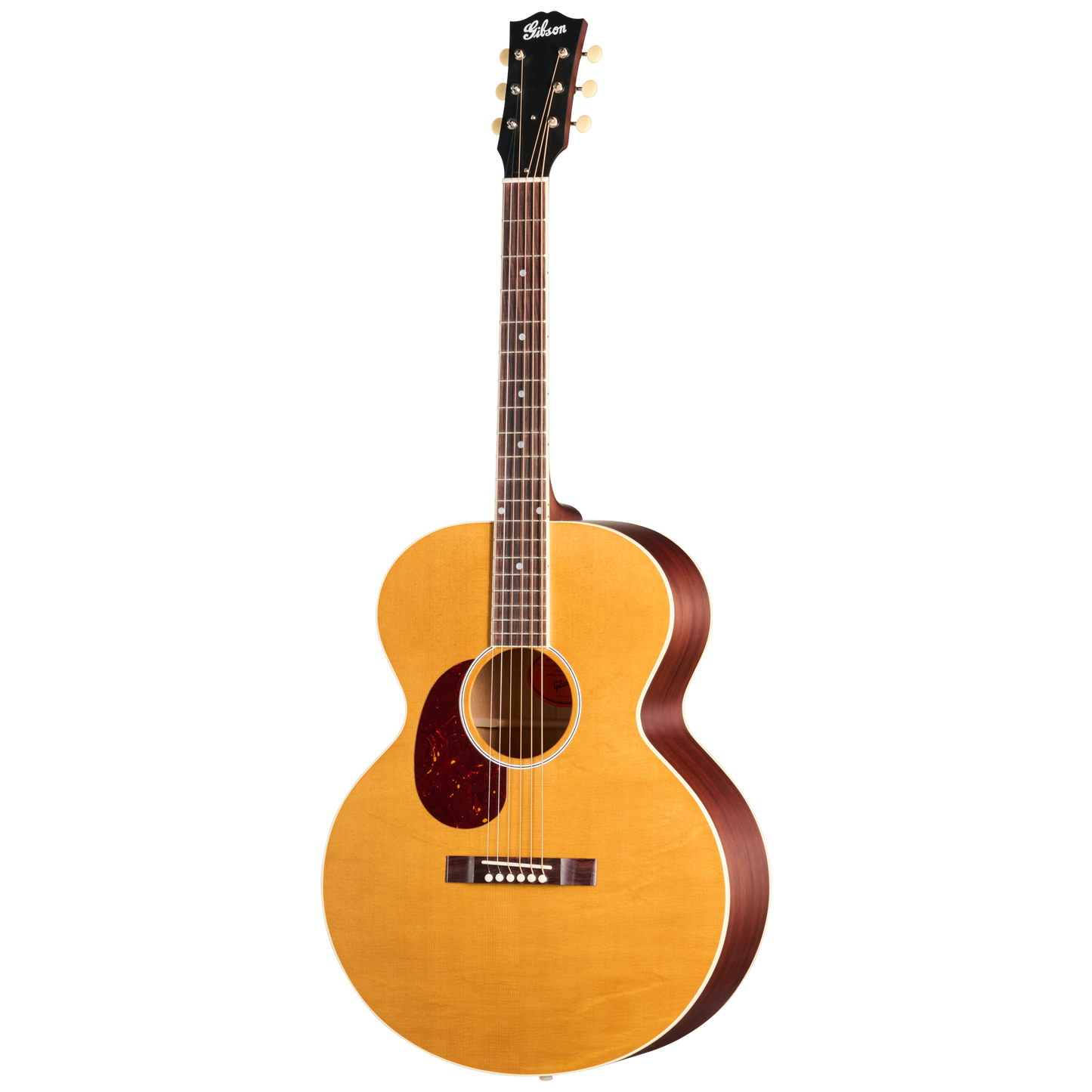 Gibson J-185 Century 12-Fret, Left-Handed, Vintage Amber Acoustic Guitar Gibson
