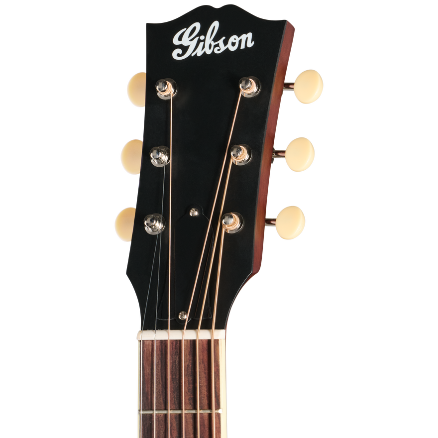 Gibson J-185 Century 12-Fret, Left-Handed, Vintage Amber Acoustic Guitar Gibson