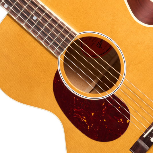 Gibson J-185 Century 12-Fret, Left-Handed, Vintage Amber Acoustic Guitar Gibson