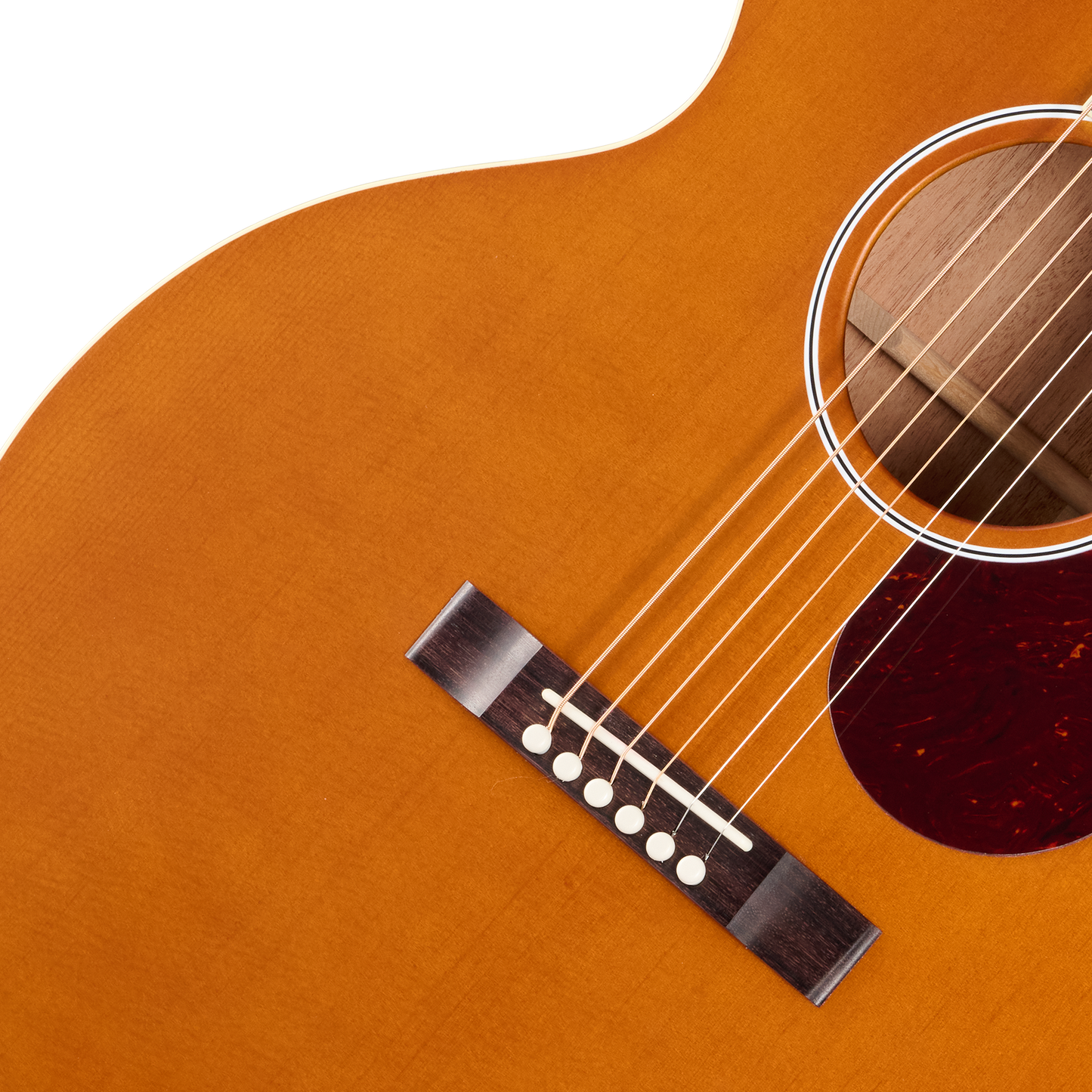 Gibson J-185 Century 12-Fret, Vintage Amber Acoustic Guitar Gibson
