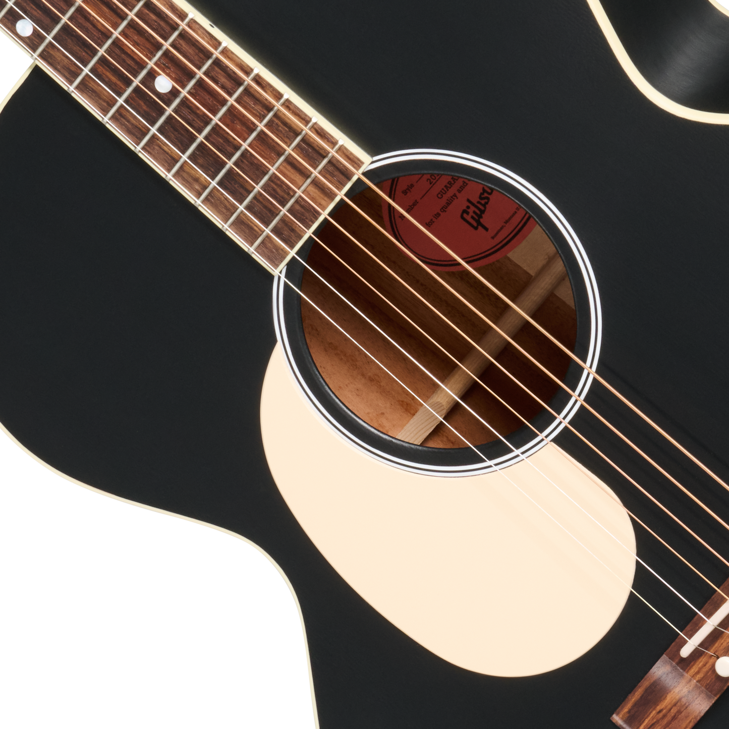 Gibson J-185 Century 12-Fret, Left-Handed, Ebony Acoustic Guitar Gibson