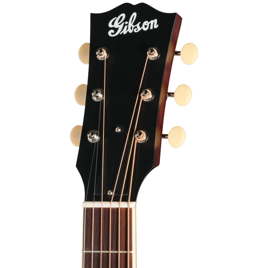 Gibson J-185 Century 12-Fret, Left-Handed, Vintage Sunburst Acoustic Guitar Gibson