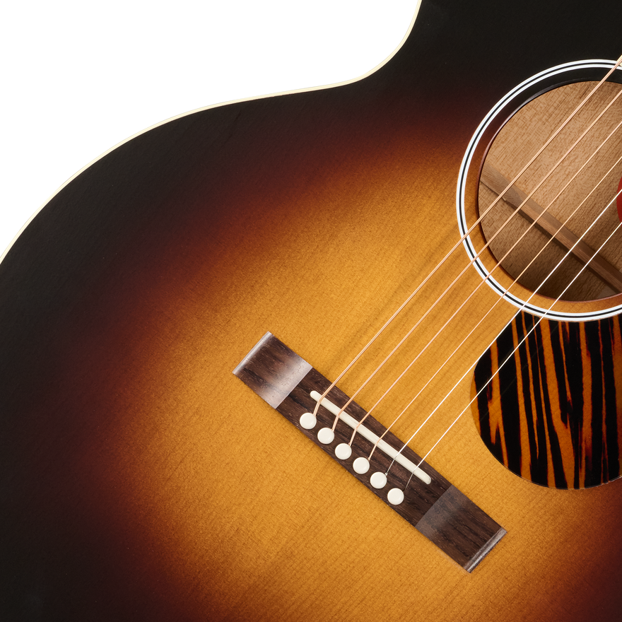 Gibson J-185 Century 12-Fret, Vintage Sunburst Acoustic Guitar Gibson