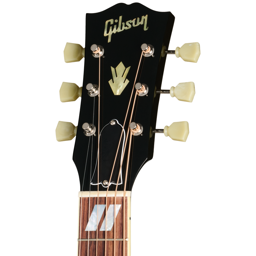Gibson J-185 Original, Left-Handed, Vintage Sunburst Acoustic Guitar Gibson