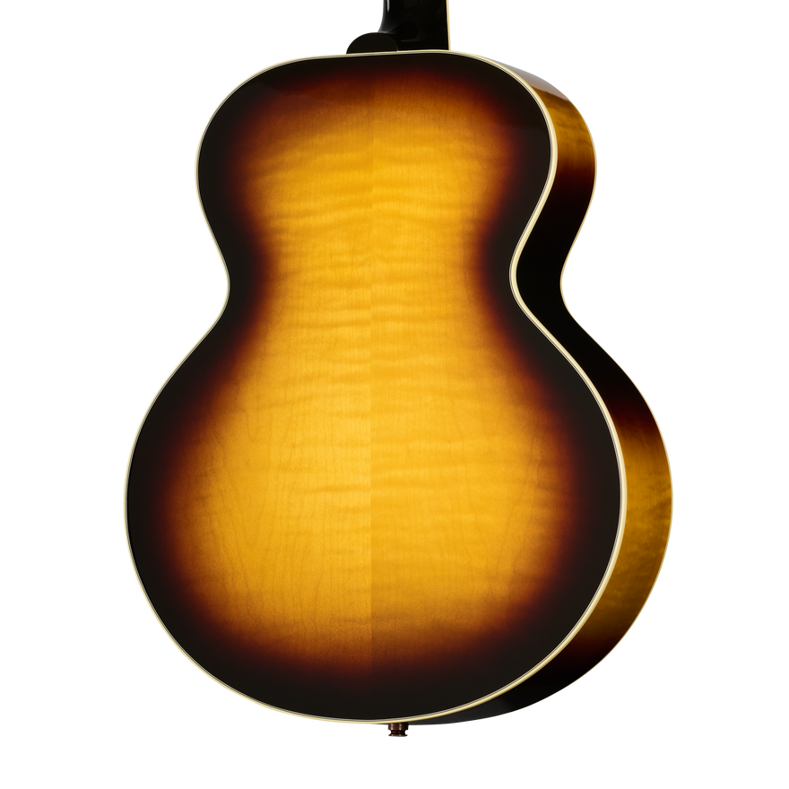 Gibson J-185 Original, Left-Handed, Vintage Sunburst Acoustic Guitar Gibson