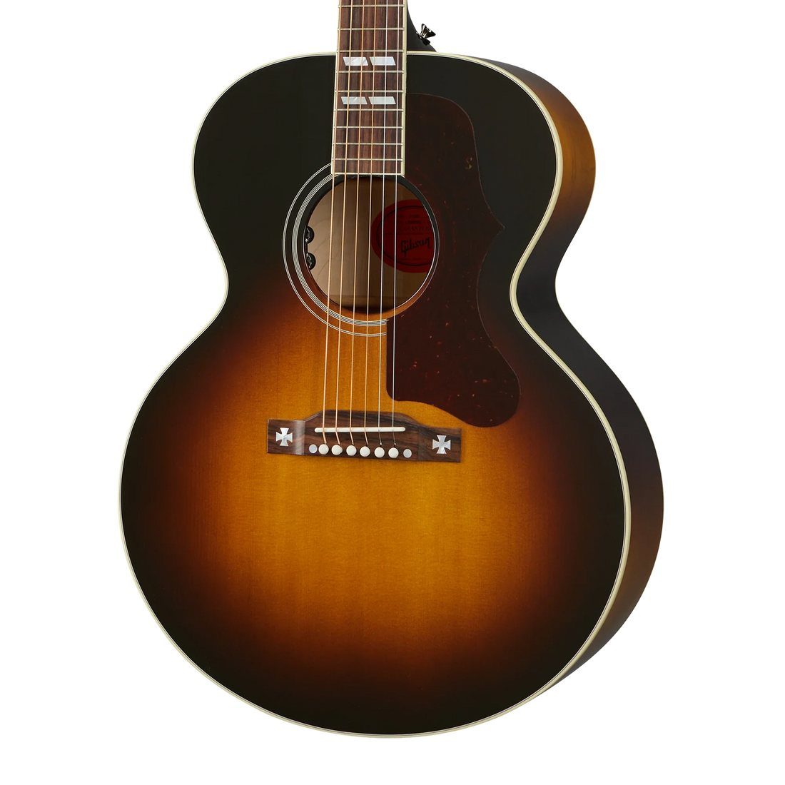 Gibson J-185 Original, Vintage Sunburst Acoustic Guitar Gibson