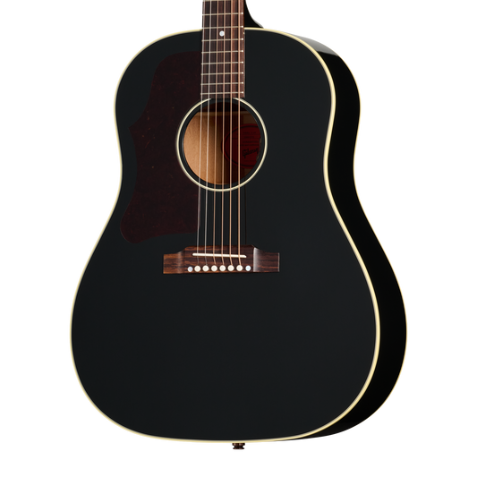 Gibson J-45 50s Original, Left-Handed, Ebony Acoustic Guitar Gibson