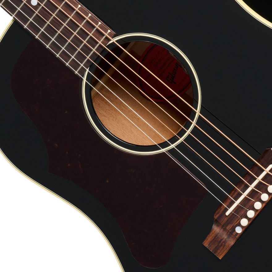 Gibson J-45 50s Original, Left-Handed, Ebony Acoustic Guitar Gibson