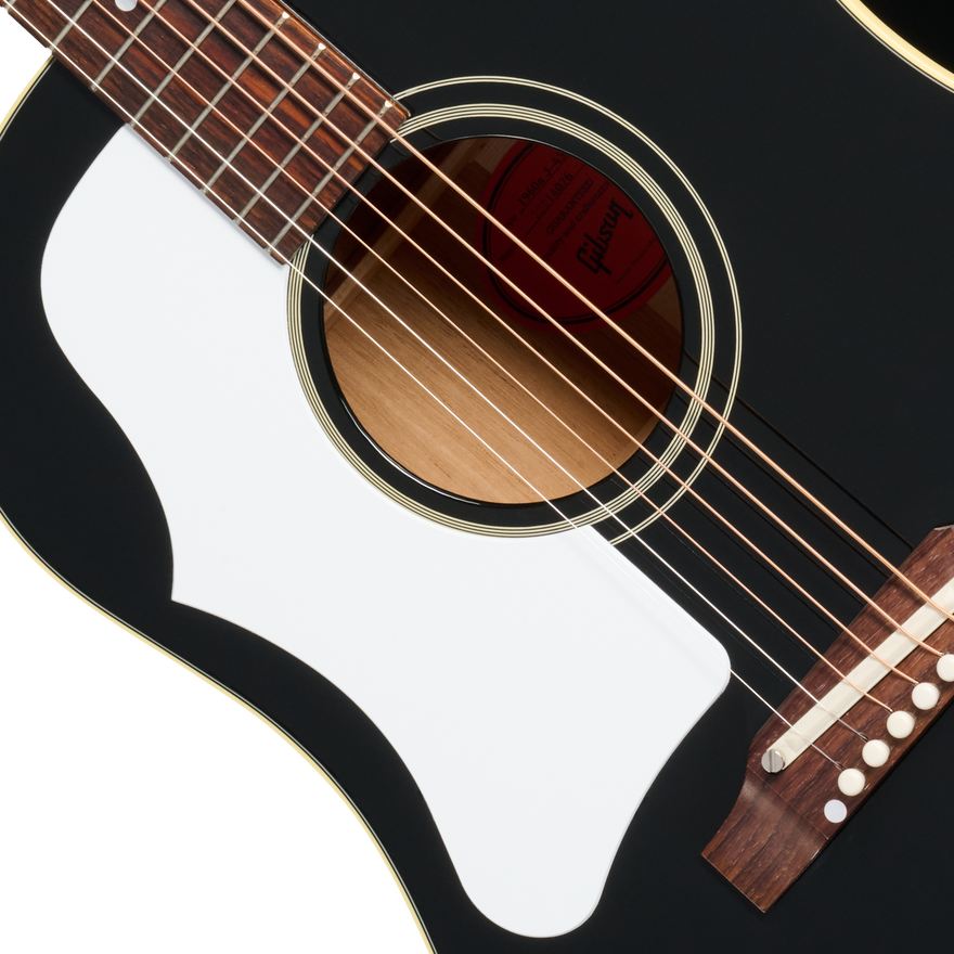 Gibson J-45 60s Original, Left-Handed, Ebony Acoustic Guitar Gibson
