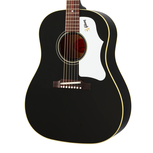 Gibson J-45 60s Original, Adj Saddle (No pickup), Ebony Acoustic Guitar Gibson