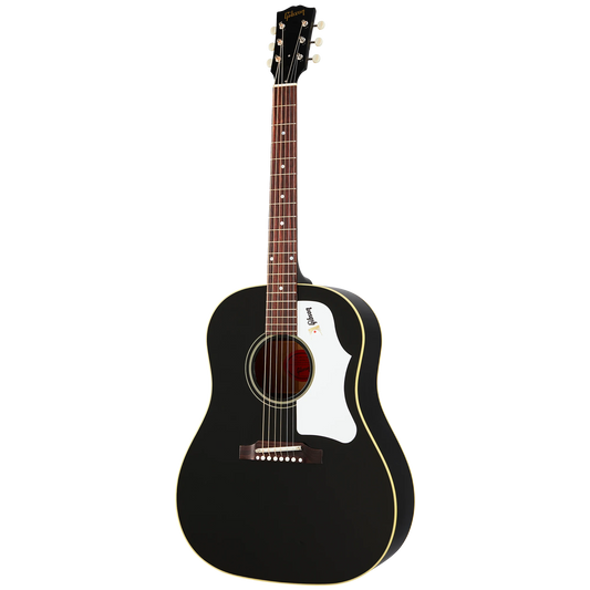 Gibson J-45 60s Original, Adj Saddle (No pickup), Ebony Acoustic Guitar Gibson