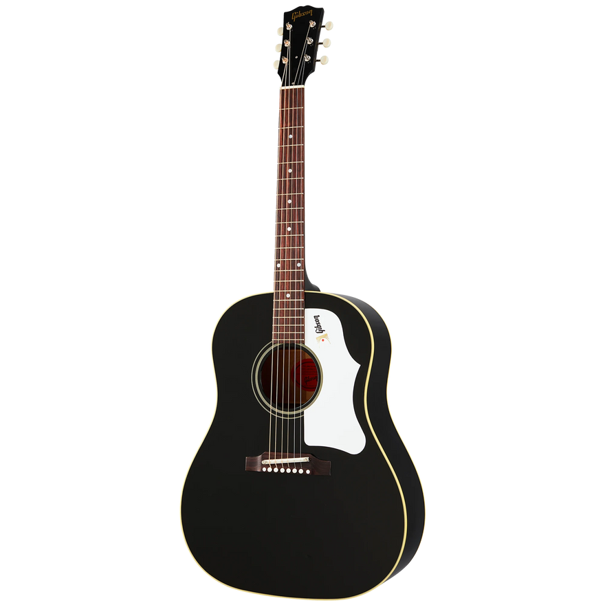 Gibson J-45 60s Original, Adj Saddle (No pickup), Ebony Acoustic Guitar Gibson