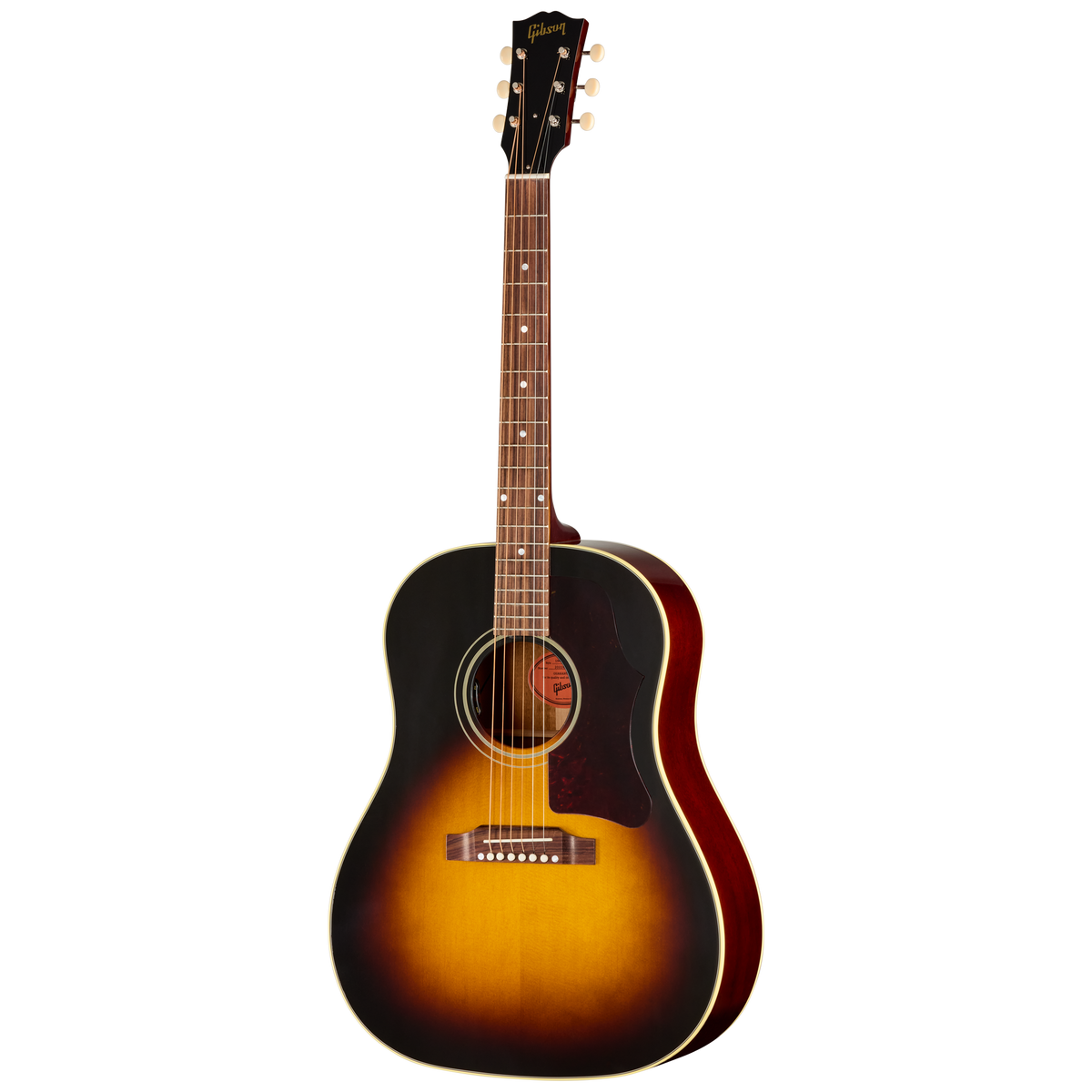 Gibson J-45 60s Original with HiFi DNA, Fixed Bridge, Vintage Sunburst Acoustic Guitar Gibson