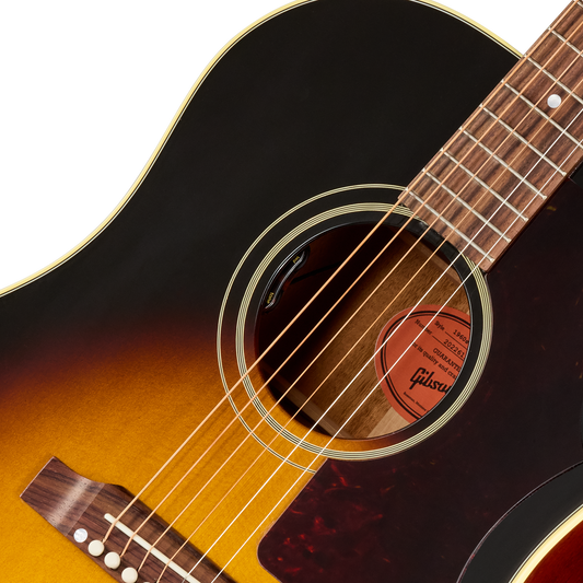 Gibson J-45 60s Original with HiFi DNA, Fixed Bridge, Vintage Sunburst Acoustic Guitar Gibson