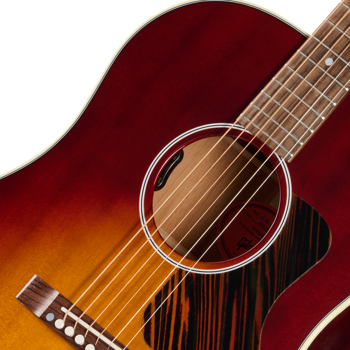 Gibson J-45 Original with HiFi DNA, Autumn Burst Acoustic Guitar Gibson