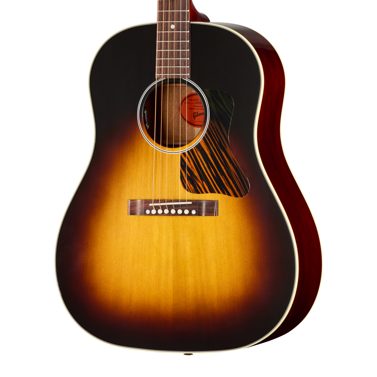 Gibson J-45 Original with HiFi DNA, Vintage Sunburst Acoustic Guitar Gibson