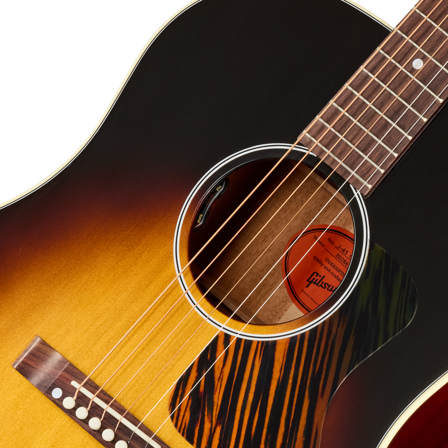 Gibson J-45 Original with HiFi DNA, Vintage Sunburst Acoustic Guitar Gibson