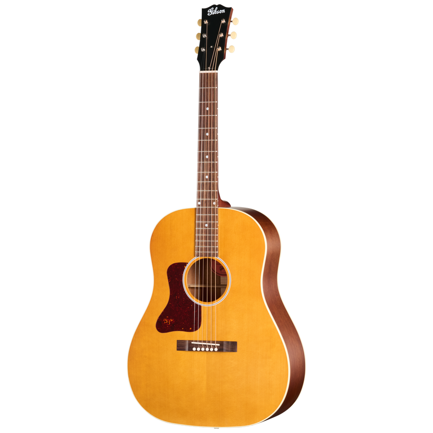 Gibson J-45 Century 12-Fret, Left-Handed, Vintage Amber Acoustic Guitar Gibson