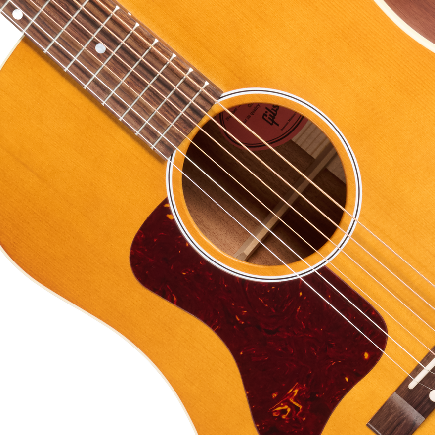 Gibson J-45 Century 12-Fret, Left-Handed, Vintage Amber Acoustic Guitar Gibson