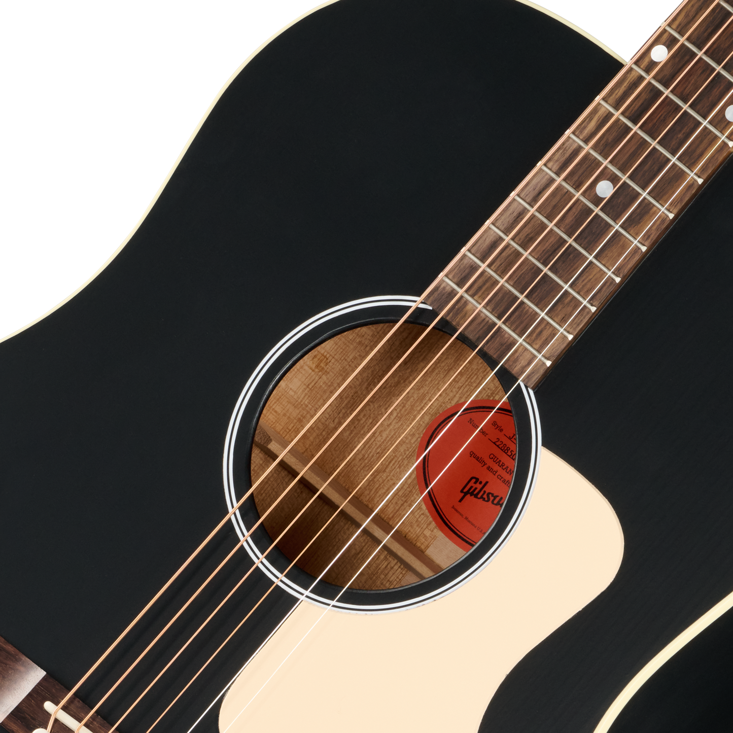 Gibson J-45 Century 12-Fret, Ebony Acoustic Guitar Gibson