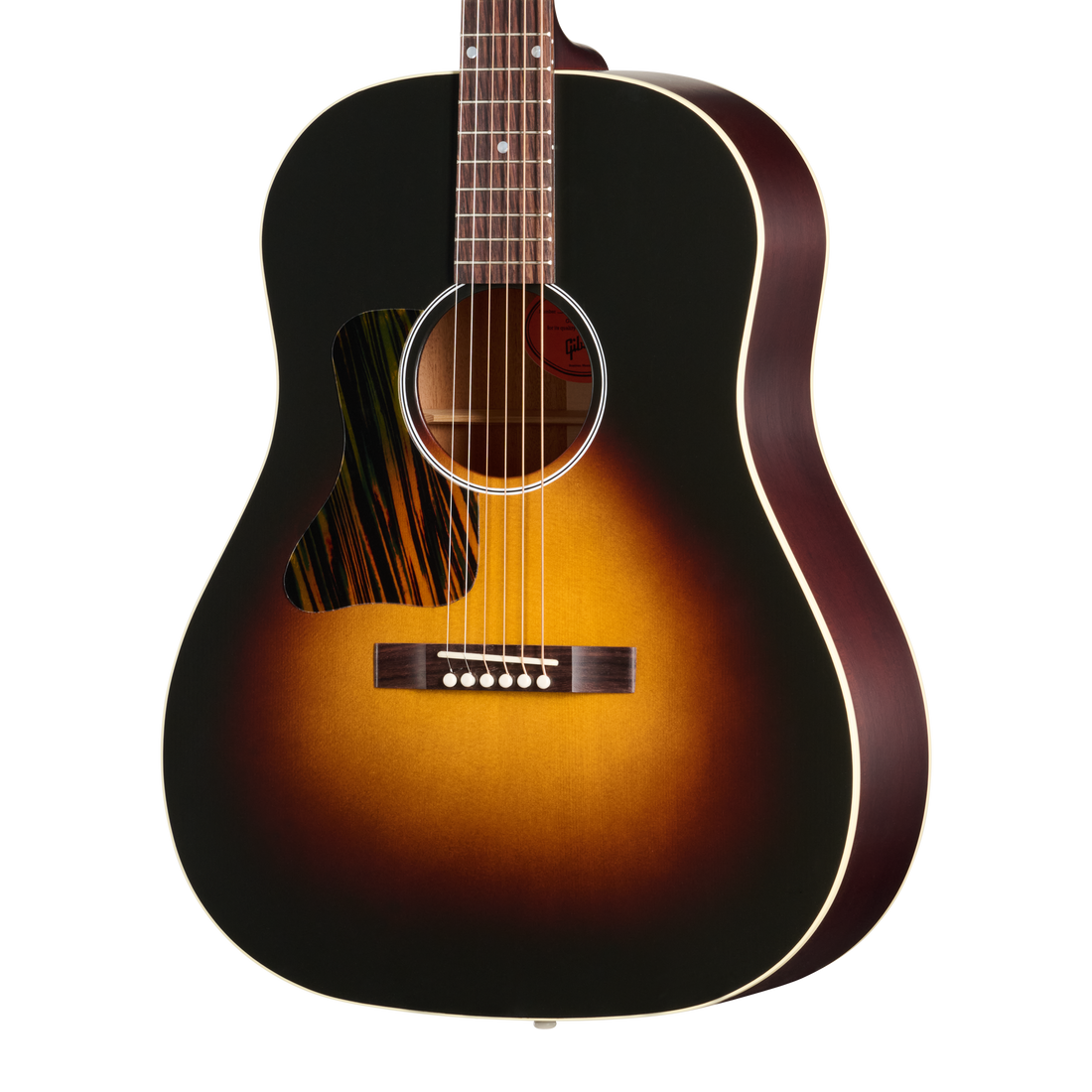Gibson J-45 Century 12-Fret, Left-Handed, Vintage Sunburst Acoustic Guitar Gibson