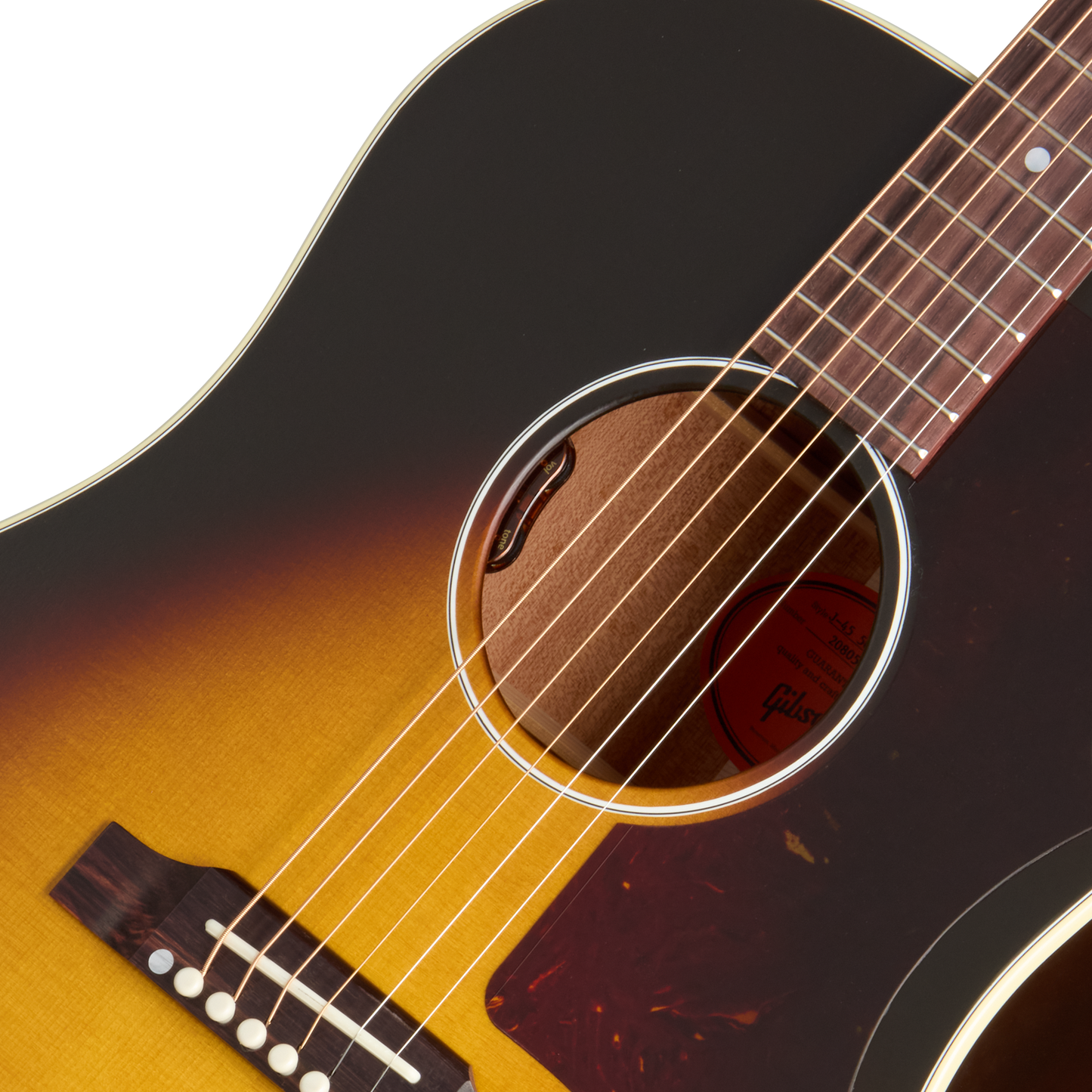 Gibson J-45 50s Faded, Vintage Sunburst Acoustic Guitar Gibson