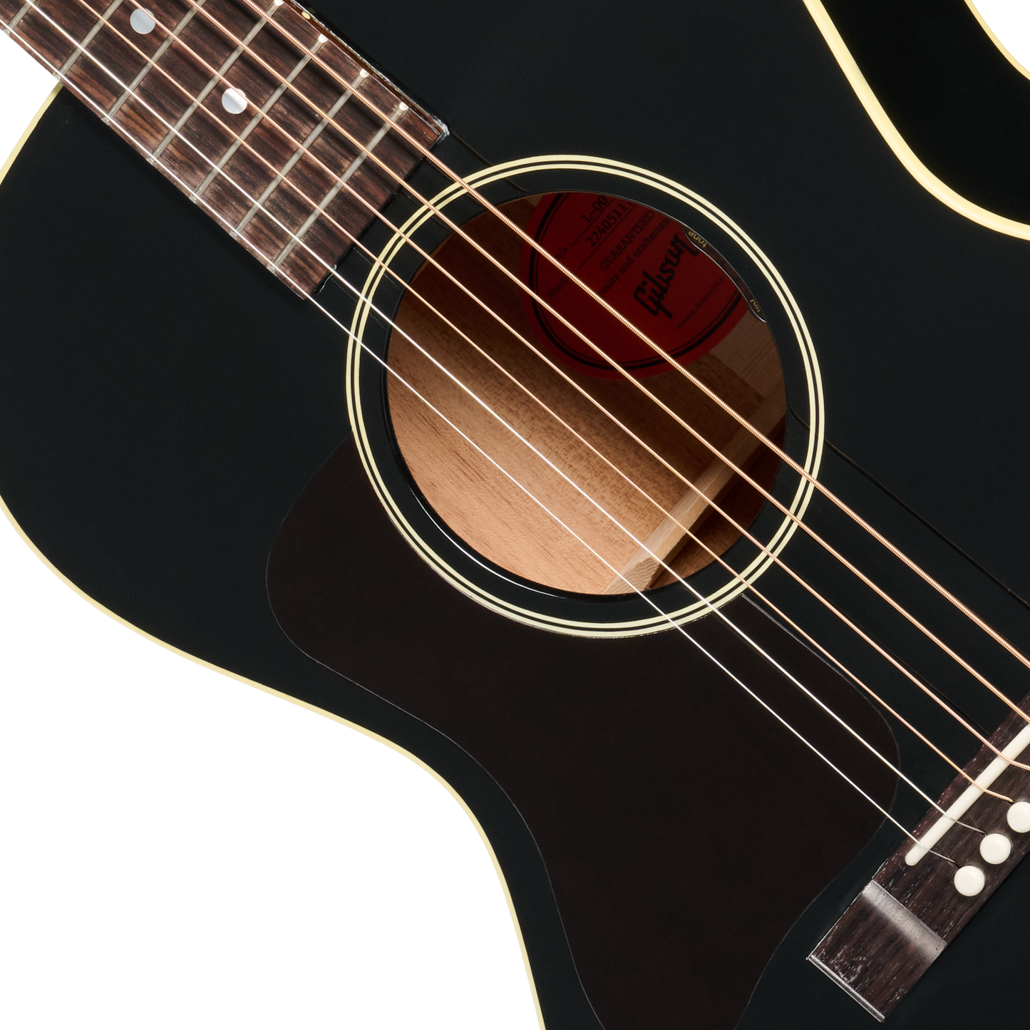 Gibson L-00 Original, Left-Handed, Ebony Acoustic Guitar Gibson