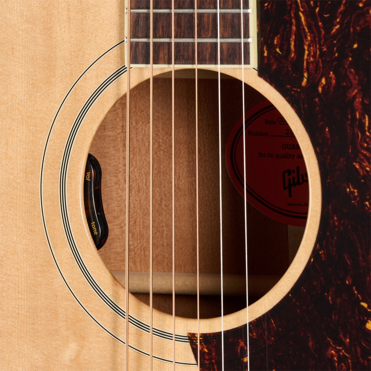Gibson Country Western 60s Original with HiFi DNA, Antique Natural Acoustic Guitar Gibson