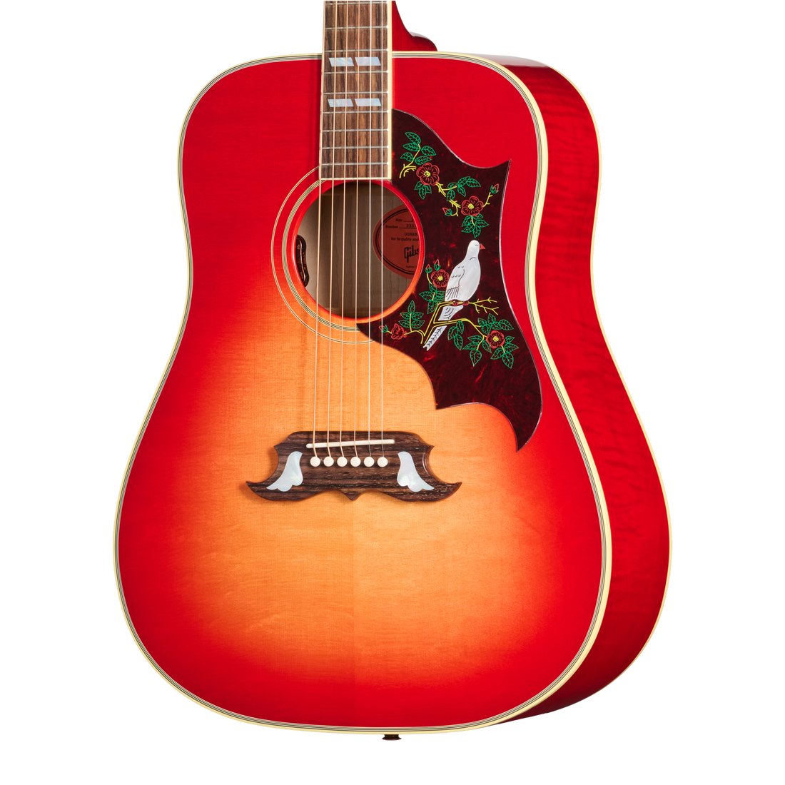 Gibson Dove Original with HiFi DNA, Vintage Cherry Sunburst Acoustic Guitar Gibson