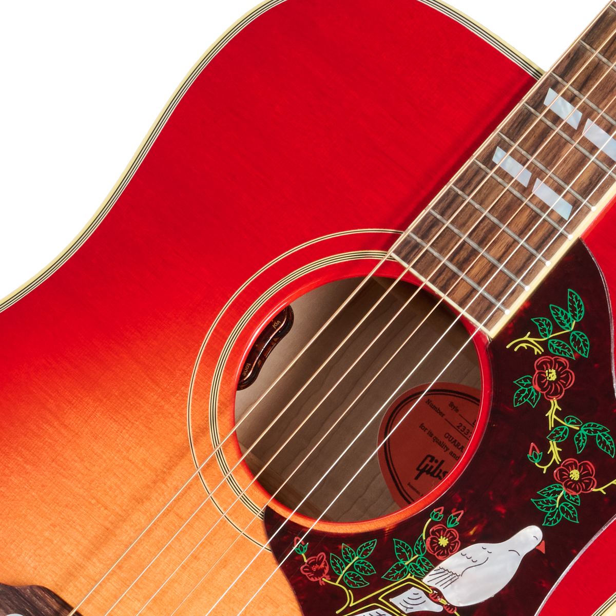 Gibson Dove Original with HiFi DNA, Vintage Cherry Sunburst Acoustic Guitar Gibson