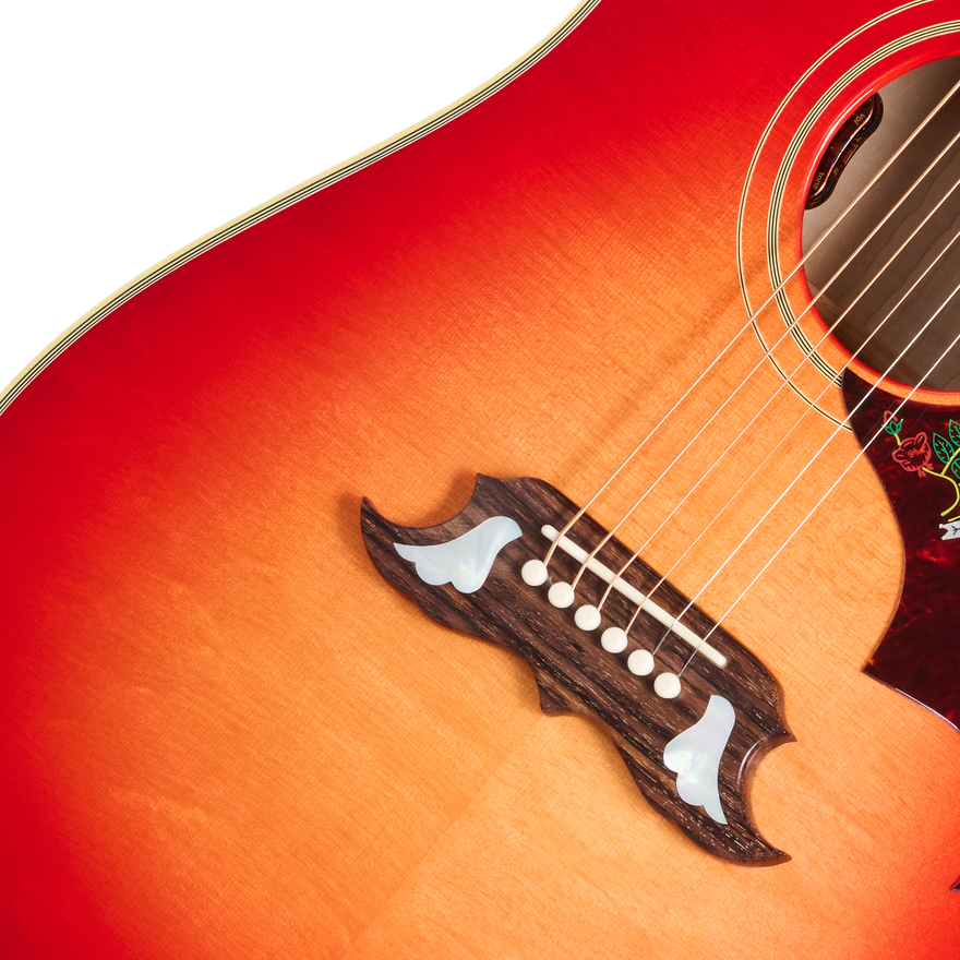 Gibson Dove Original with HiFi DNA, Vintage Cherry Sunburst Acoustic Guitar Gibson