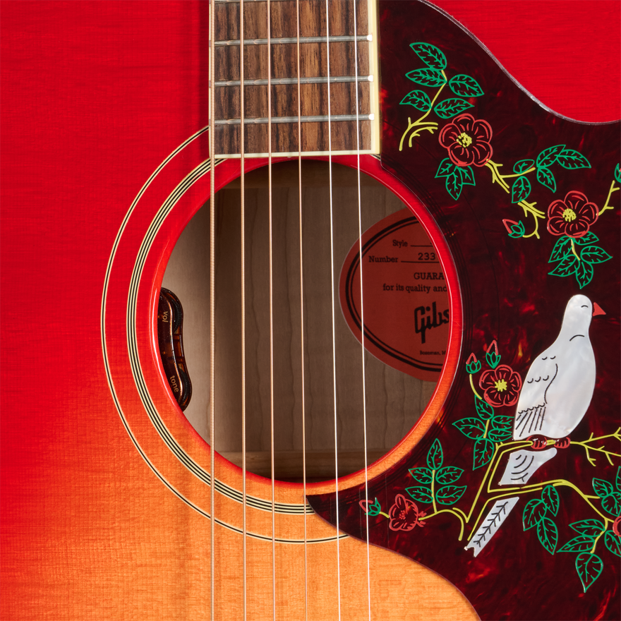 Gibson Dove Original with HiFi DNA, Vintage Cherry Sunburst Acoustic Guitar Gibson