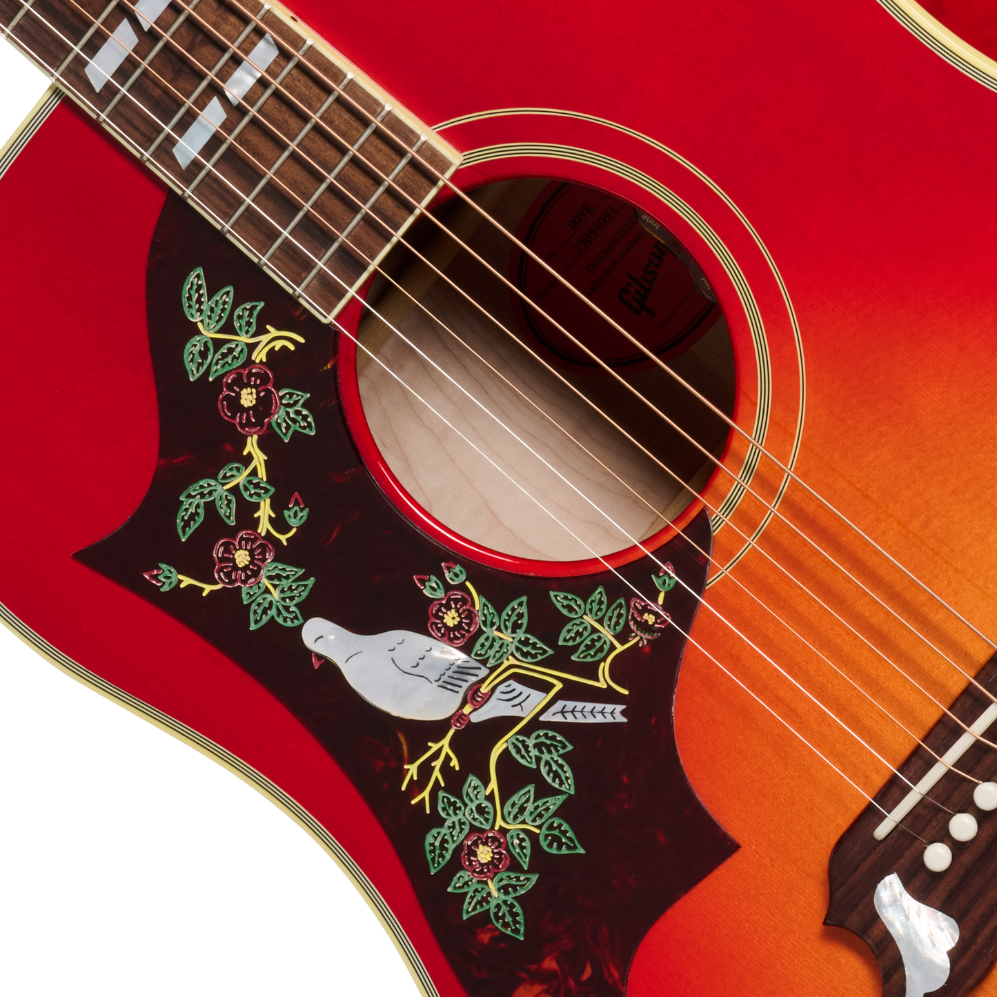 Gibson Dove Original, Left-Handed, Vintage Cherry Sunburst Acoustic Guitar Gibson