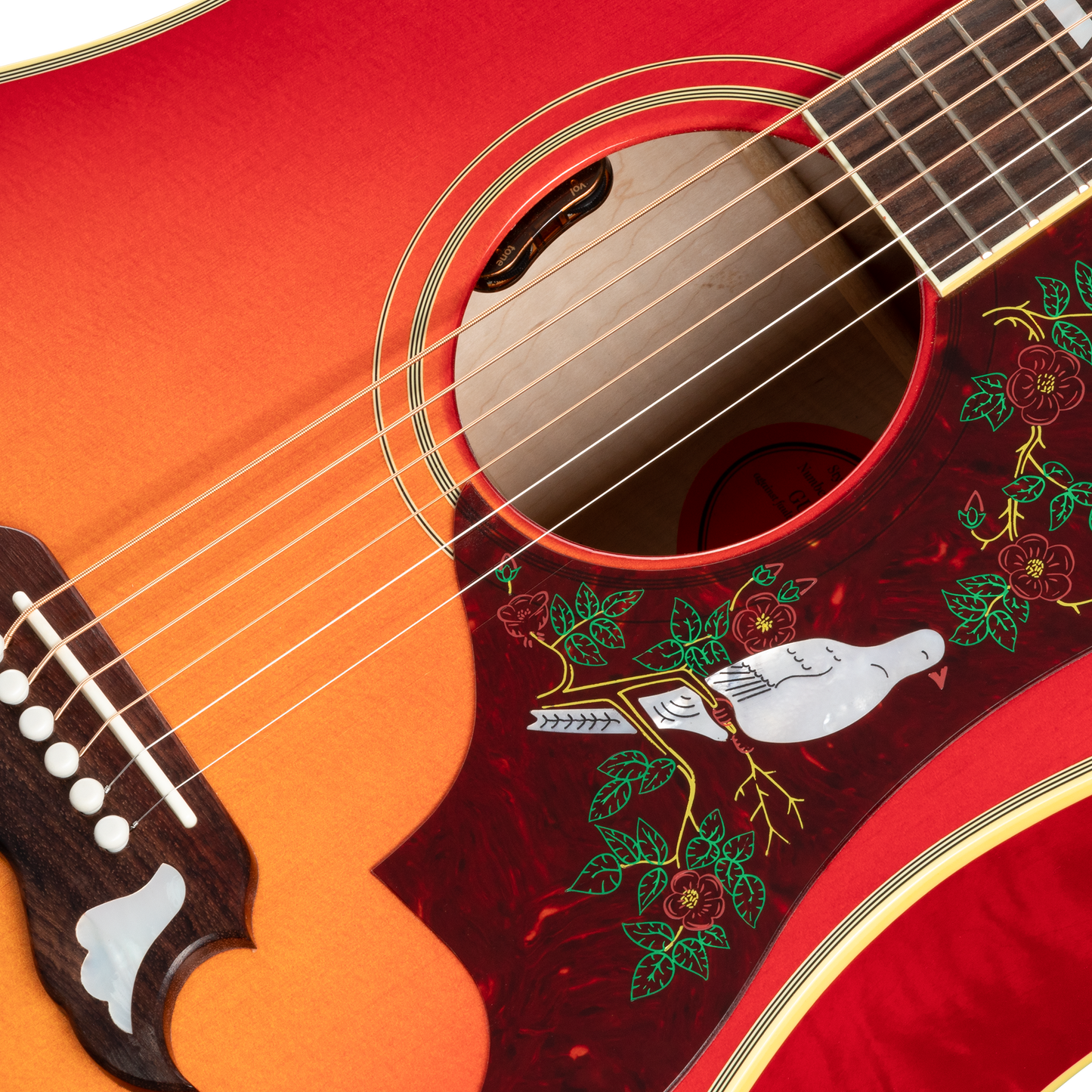 Gibson Dove Original, Left-Handed, Vintage Cherry Sunburst Acoustic Guitar Gibson