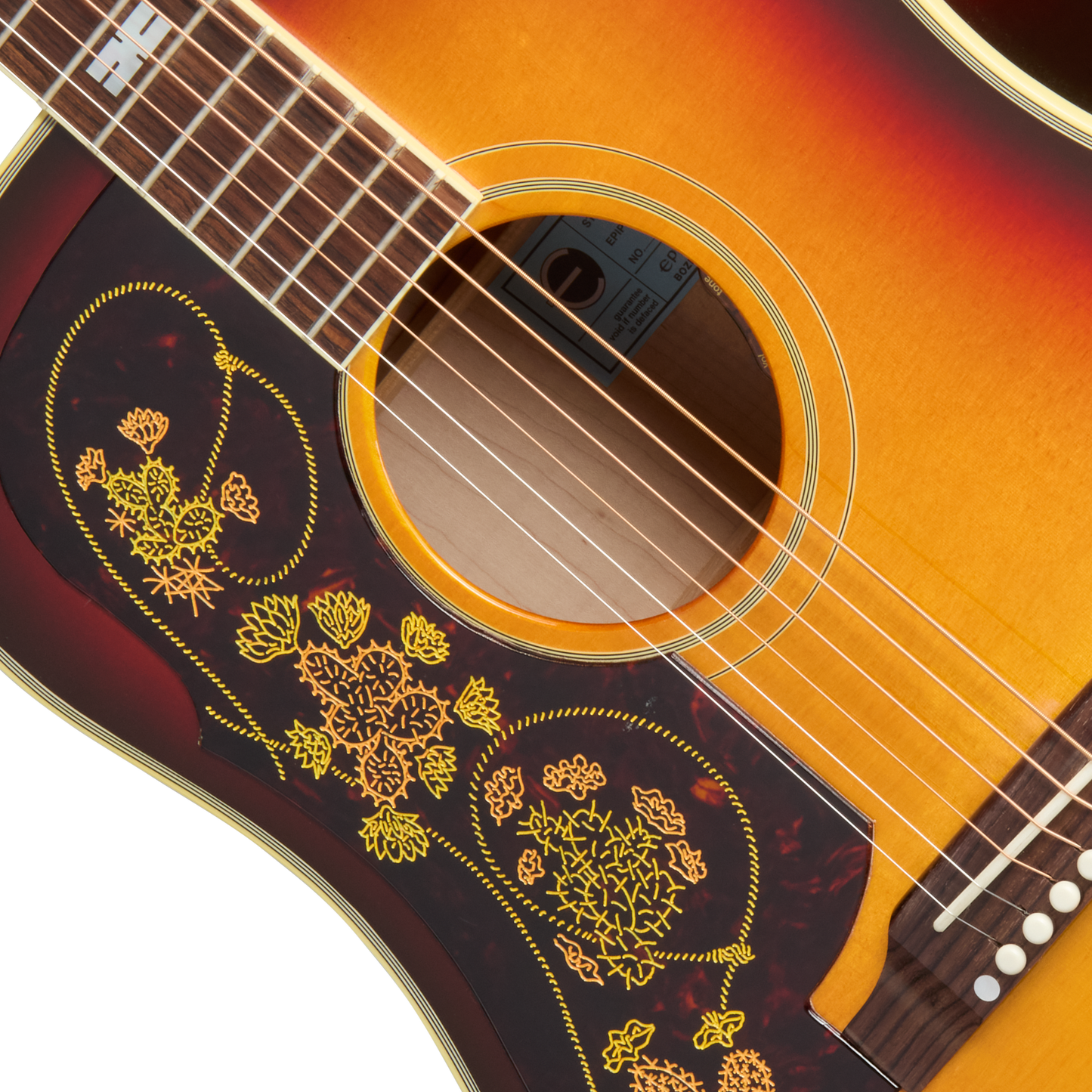 Epiphone USA Frontier, Left-Handed, Frontier Burst Acoustic Guitar Epiphone