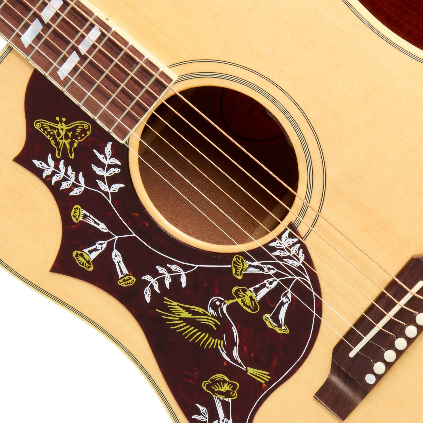 Gibson Hummingbird Original, Left-Handed, Antique Natural Acoustic Guitar Gibson