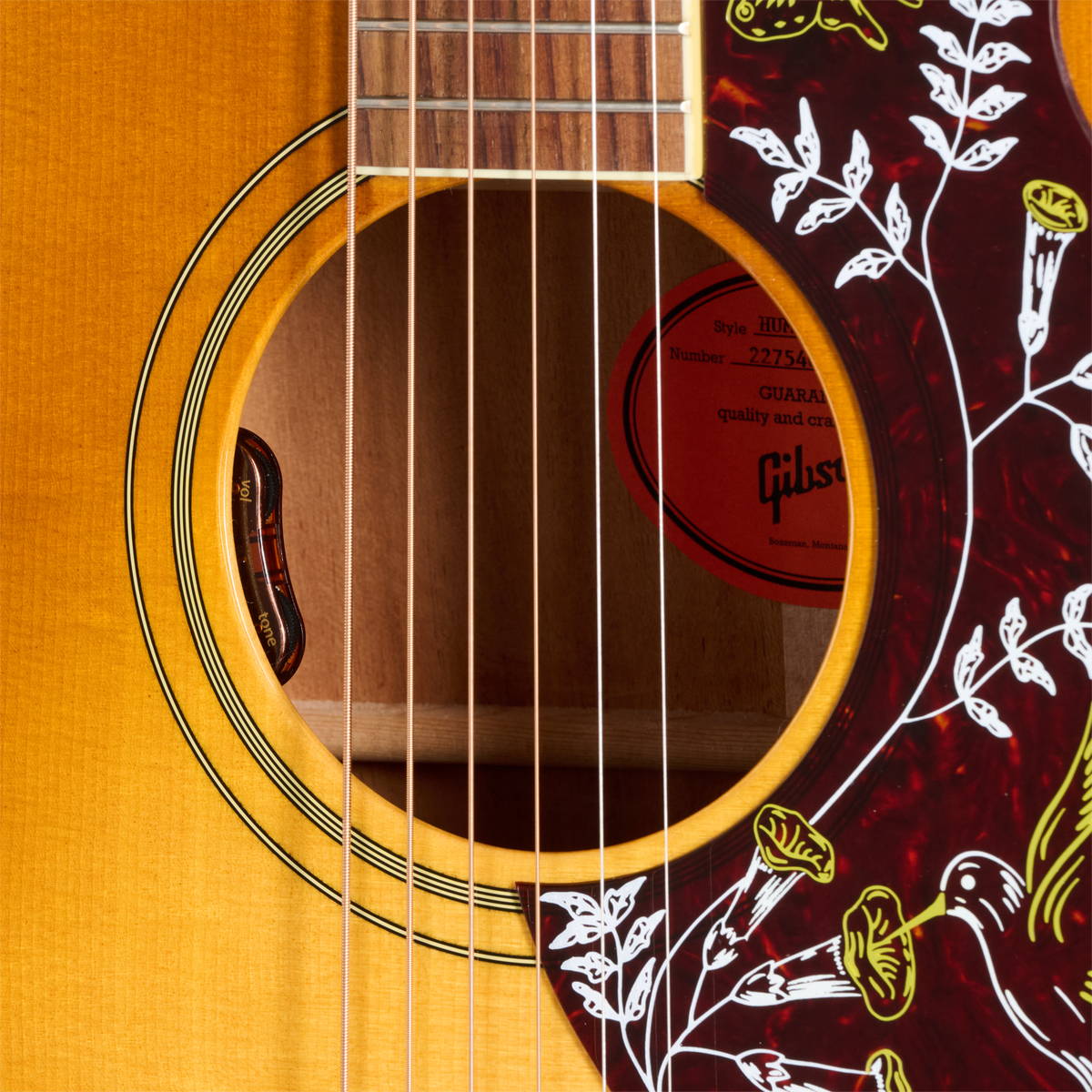 Gibson Hummingbird Original with HiFi DNA, Heritage Cherry Sunburst Acoustic Guitar Gibson