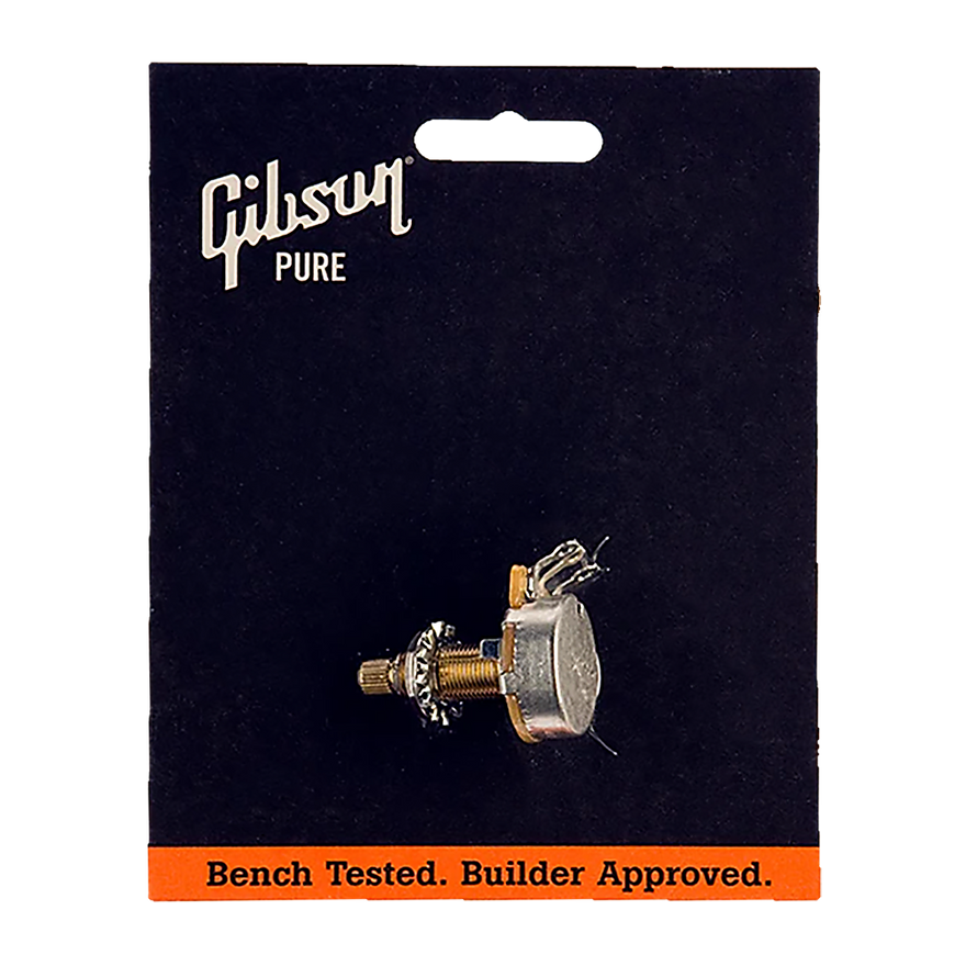 Gibson 300k Ohm Linear Taper Potentiometer, Long Shaft Potentiometer Gibson
