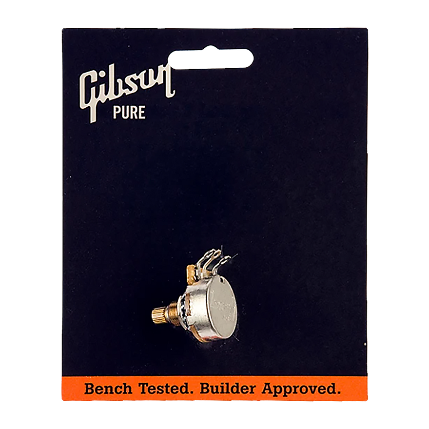 Gibson 300k Ohm Linear Taper Potentiometer, Short Shaft Potentiometer Gibson